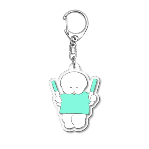 アイドル大好きワヌ山ちゃん💎 Acrylic Key Chain