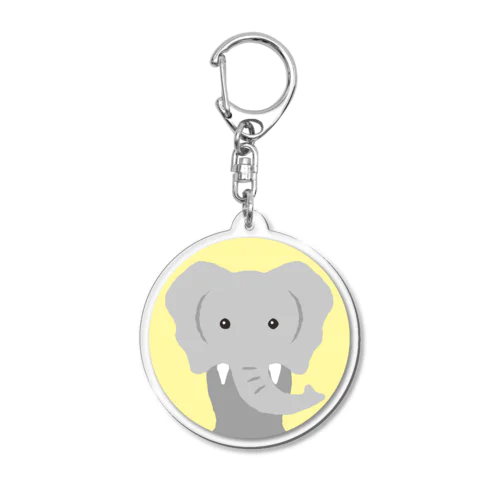 ゆるゾウ【まる】 Acrylic Key Chain