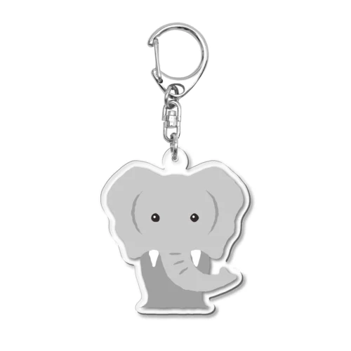 ゆるゾウ Acrylic Key Chain