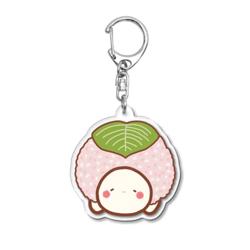 桜かめもち Acrylic Key Chain