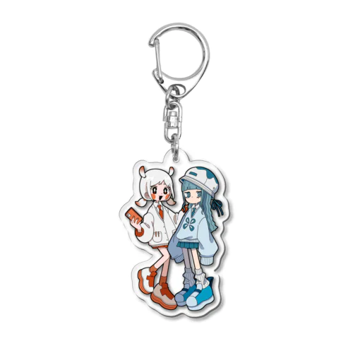 クリオネ&クラゲ Acrylic Key Chain