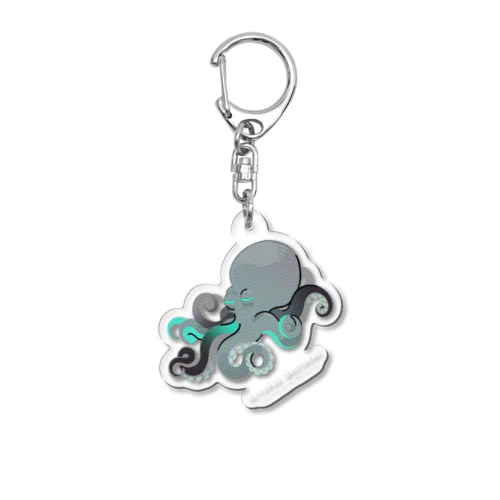 Octopus Brothers【ブルー】 Acrylic Key Chain