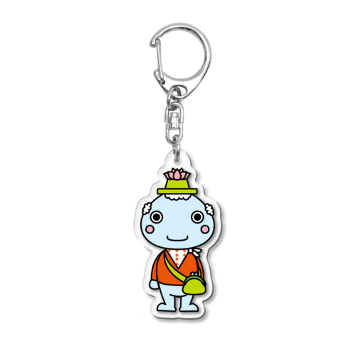 カエルのキャラクター アクリルキーホルダー カエル かえる 蛙 フロッグ キーホルダー 両生類グッズ アクリル