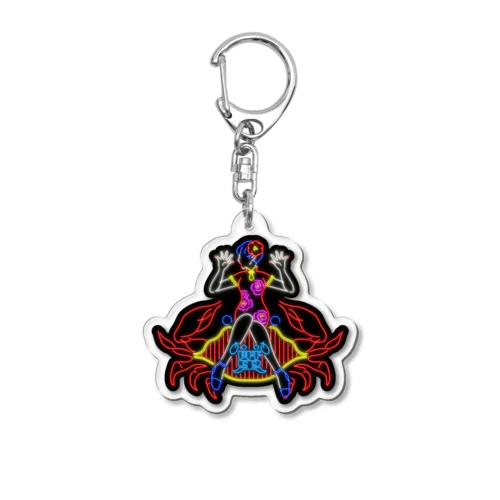 蟹 Acrylic Key Chain