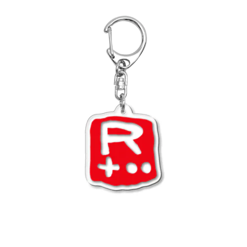 R-GAMESのピクトグラムグッズ Acrylic Key Chain