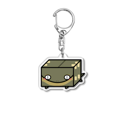 ツギオミカドヤモリ🦎 ハコヤモリ No.05 Acrylic Key Chain