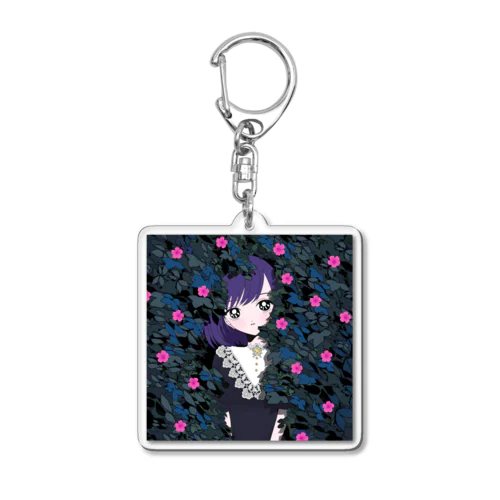 少女 Acrylic Key Chain