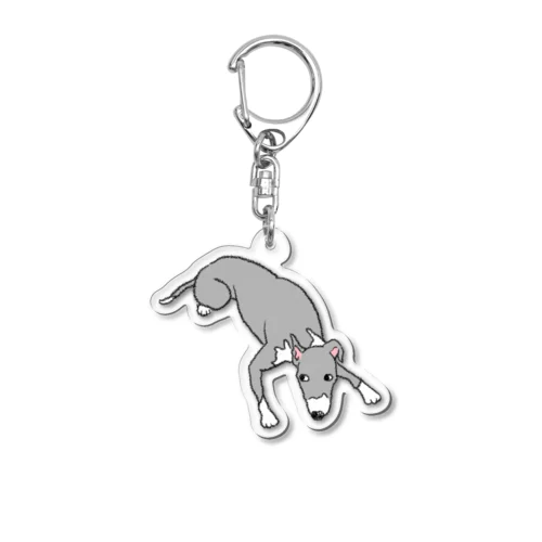うらめしいイタグレ Acrylic Key Chain