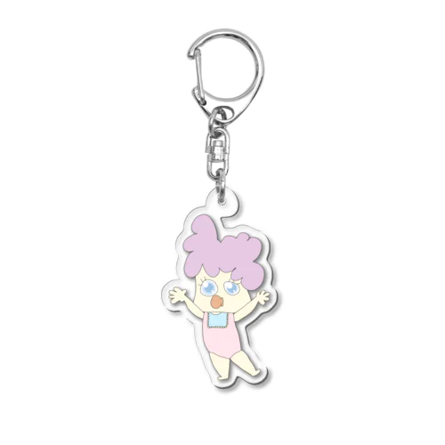 赤ちゃん全身 Acrylic Key Chain