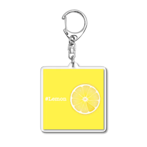 LEMON Acrylic Key Chain