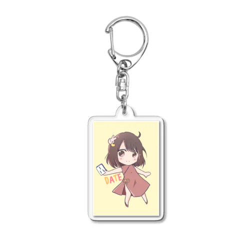 だてちゃん Acrylic Key Chain