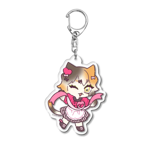 ニャツミちゃん(バレンタインガールズ) Acrylic Key Chain