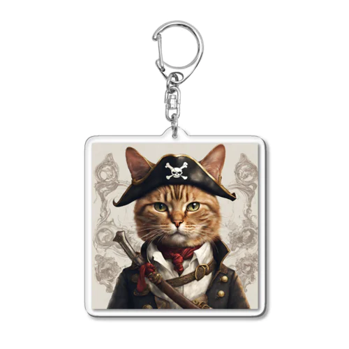 猫海賊団シリーズ★ジャック船長 Acrylic Key Chain