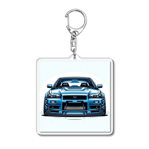 時代を超越したスポーツクーペ Acrylic Key Chain