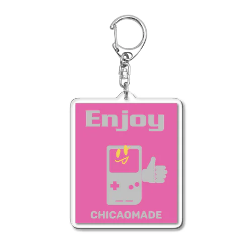 ENJOY Acrylic Key Chain