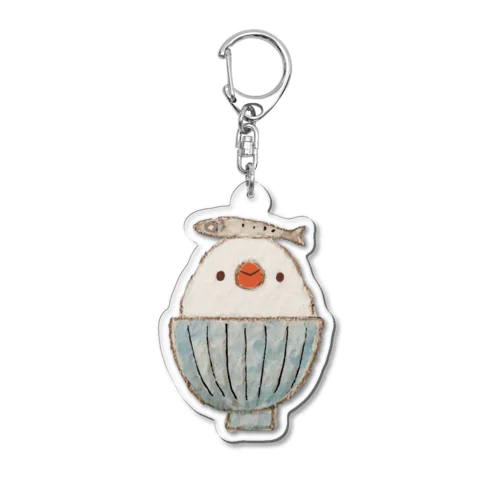 ごはんぶんちょう Acrylic Key Chain