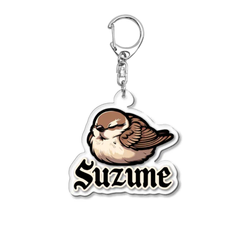 SUZUME（AI生成） Acrylic Key Chain