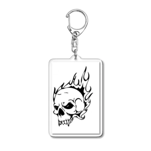 SKULL Acrylic Key Chain