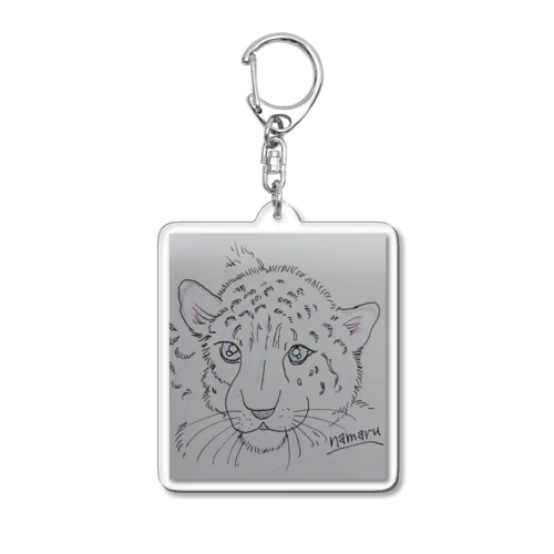 ゆきひょう Acrylic Key Chain