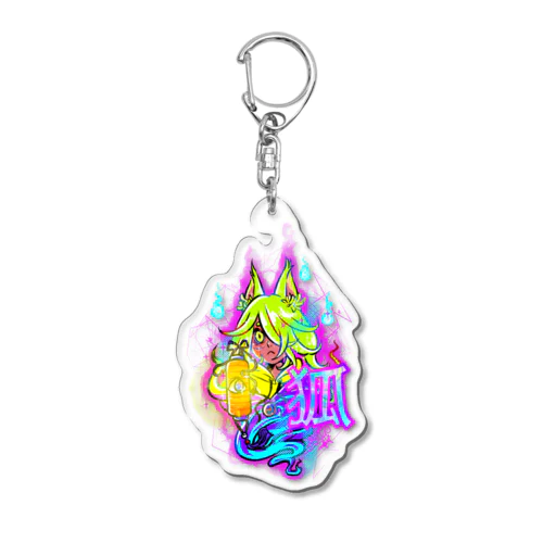 狐くん Acrylic Key Chain