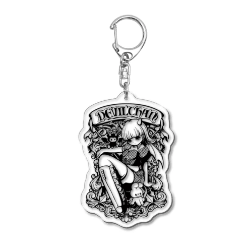 アンティークデビルちゃん Acrylic Key Chain