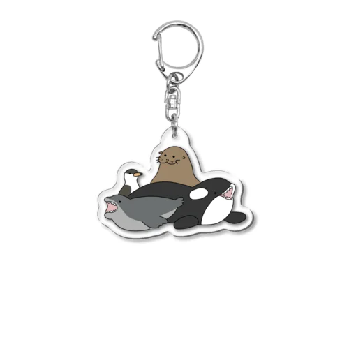 天敵の方々 Acrylic Key Chain