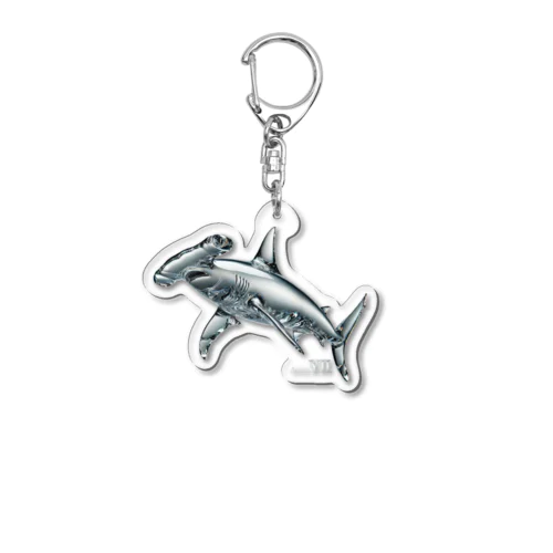 クリスタルハンマーヘッド Acrylic Key Chain