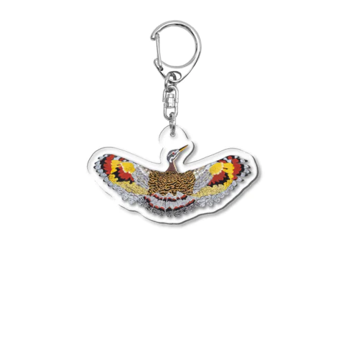 ジャノメドリ Acrylic Key Chain