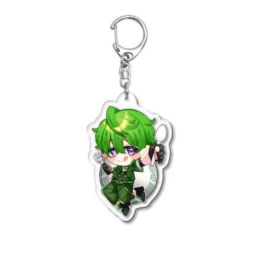 もぐもぐくましアクリルキーホルダー Acrylic Key Chain