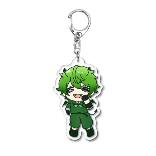 あくまし Acrylic Key Chain