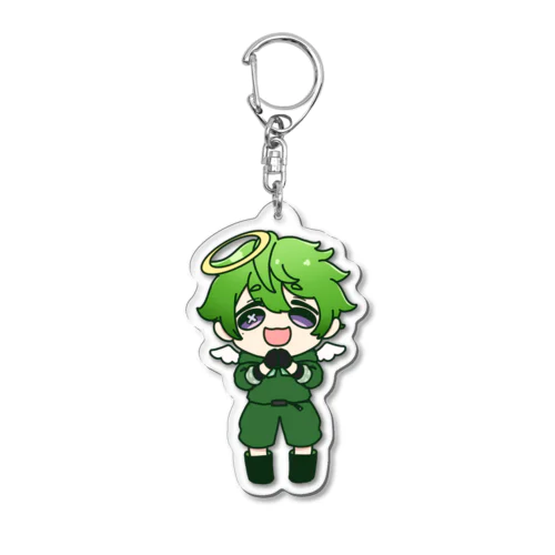 くまてんし Acrylic Key Chain
