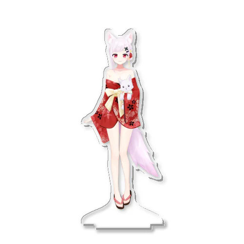 Vtuberろぜち(浴衣)アクリルスタンド　サイズ大 Acrylic Stand
