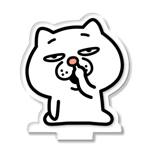 ウザ～～い猫ミニ　ホジホジ Acrylic Stand