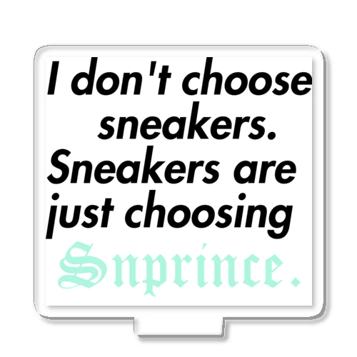Snprince Statement Acrylic Stand