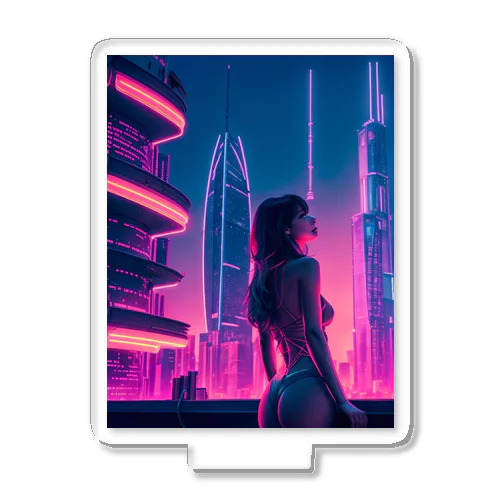 美女✕SF Acrylic Stand