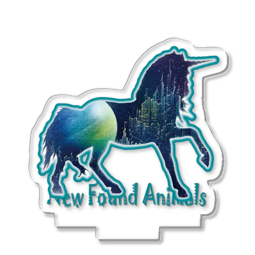 New Found Animals 『Castle Order 【Unicorn】』～ユニコーン～ Acrylic Stand