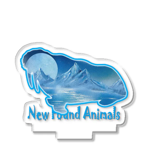 New Found Animals『Lost Ice Age【Walrus】』～セイウチ～ Acrylic Stand