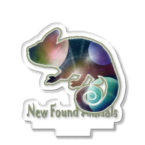 New Found Animals『Deceive the Galaxy【Chameleon】』～カメレオン～ Acrylic Stand