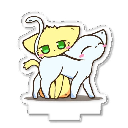 なかよし【ニャン&ニャン】 Acrylic Stand