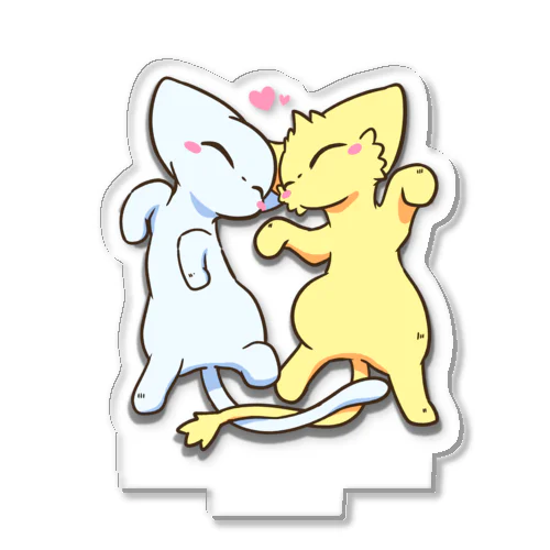 なかよし♡【ニャン&ニャン】 Acrylic Stand