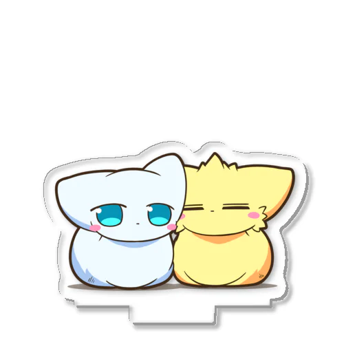 香箱座り【ニャン＆きいニャン】 Acrylic Stand