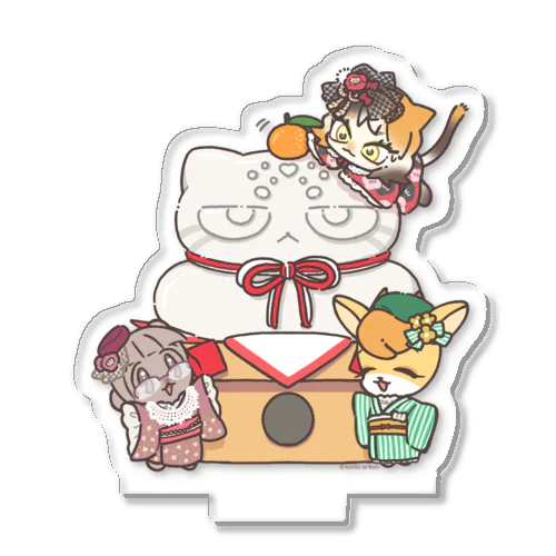 カイくんかがみもち(2024.1) Acrylic Stand