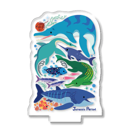ジュラ紀の海のいきもの Acrylic Stand