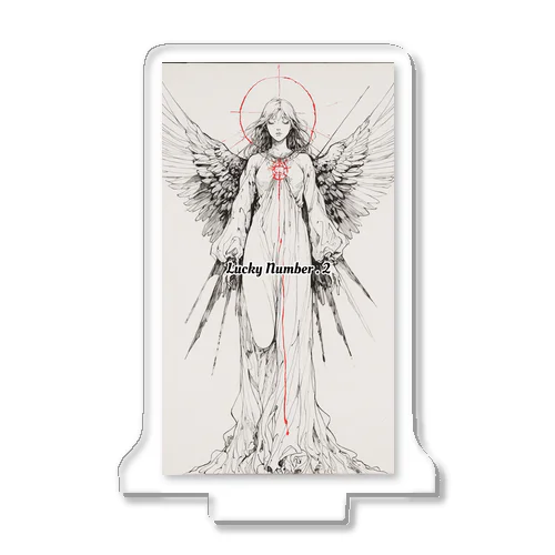 Lucky Number.2　幸運を呼ぶあなたのラッキーナンバー商品アイテムを手に入れようLucky Number.2 Acrylic Stand
