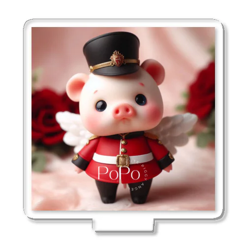 Cute Pig Angel "PoPo"   SN003 Acrylic Stand