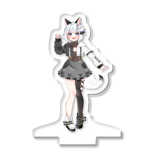 通常田白きつねのグッツ Acrylic Stand