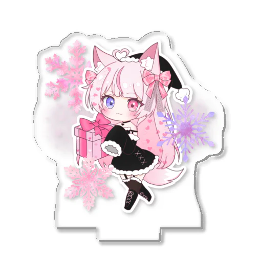 雪ふるさんたまーも Acrylic Stand