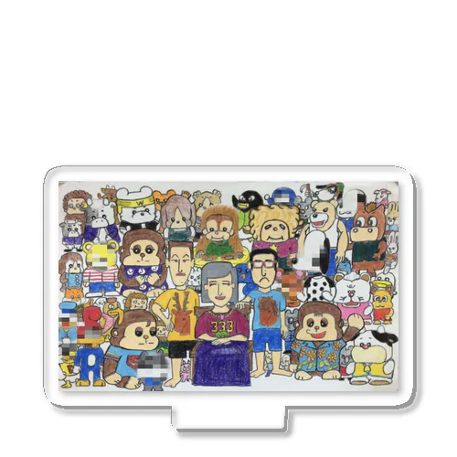 パンジと仲間たち Acrylic Stand