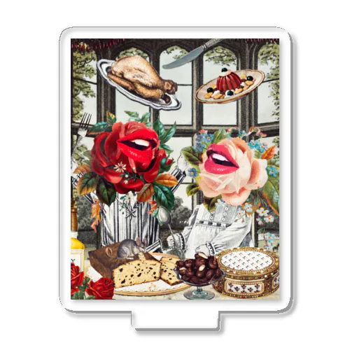薔薇のランチ Acrylic Stand