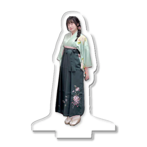 袴姿のひゃく先生【書道家 水色ver.🩵】 Acrylic Stand